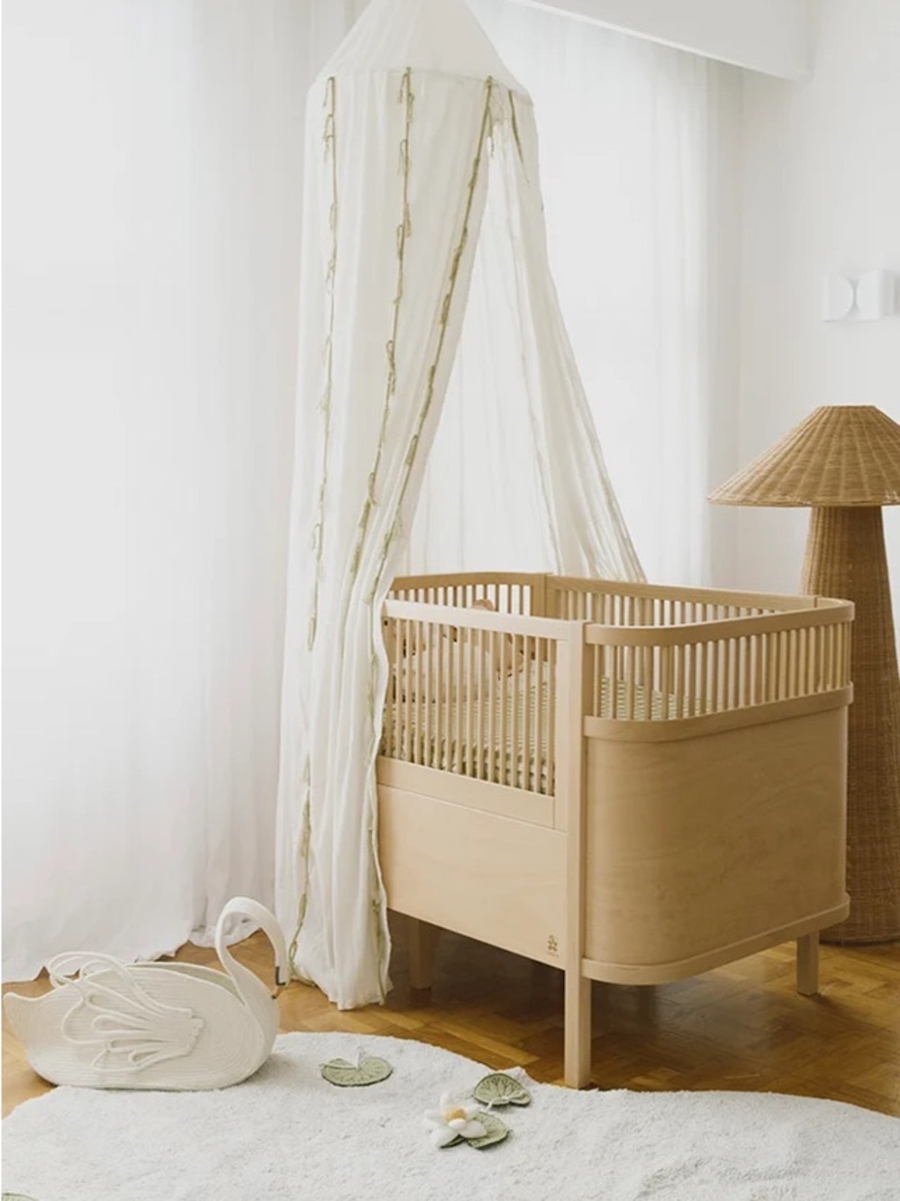 Lorena Canals: CANOPY CREPE SWAN IVORY